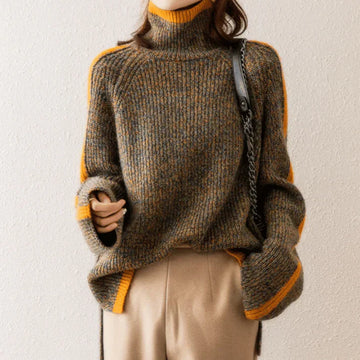 Anna Stylish Turtleneck Sweater